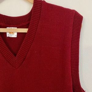 Maroon Sweater Vest